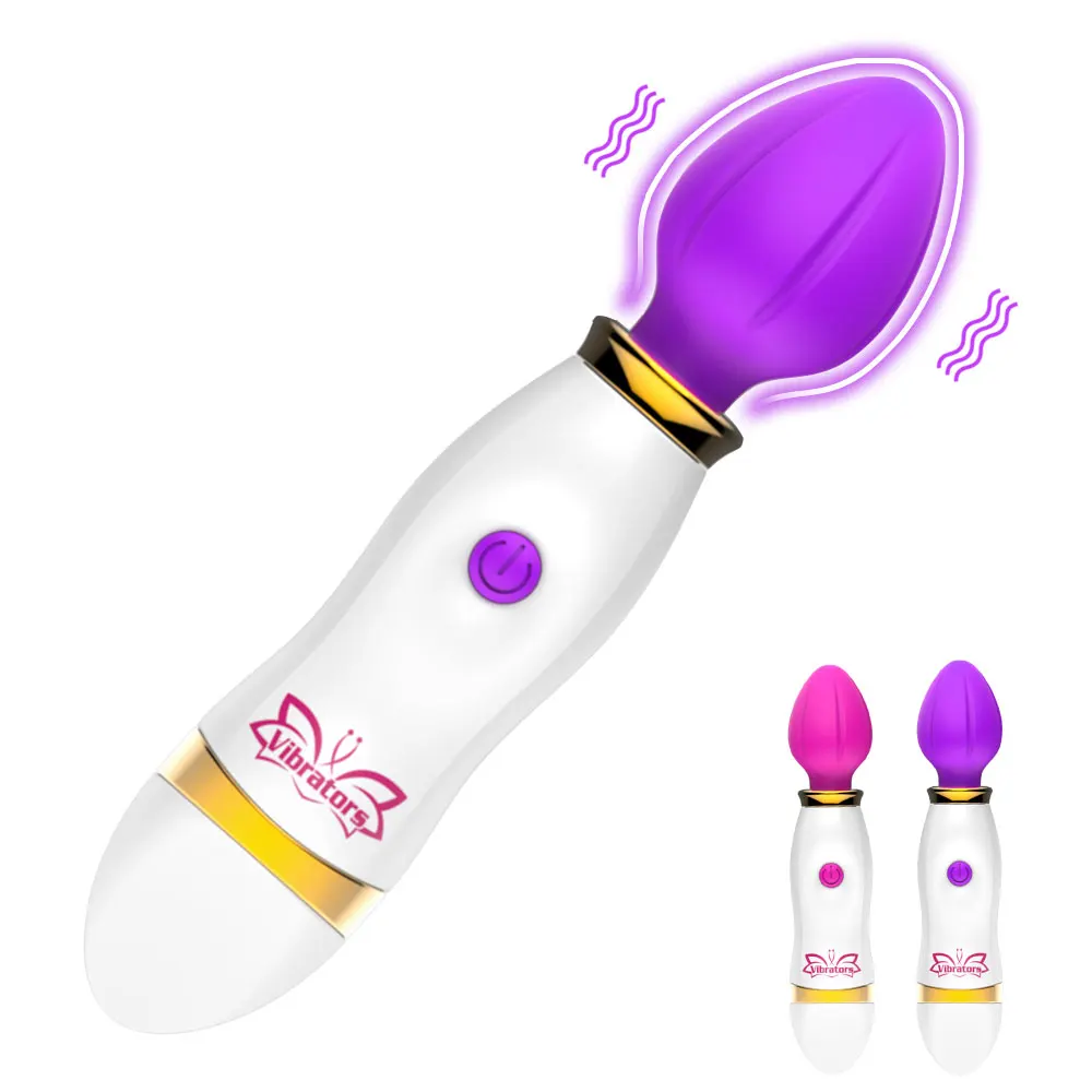 14 см Малый Вибраторы для Для женщин G-spot головка Массажер клитора стимулятор