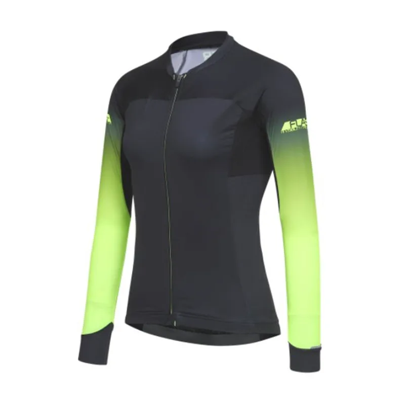 Женская спортивная одежда NSR с длинным рукавом быстросохнущая дышащая для