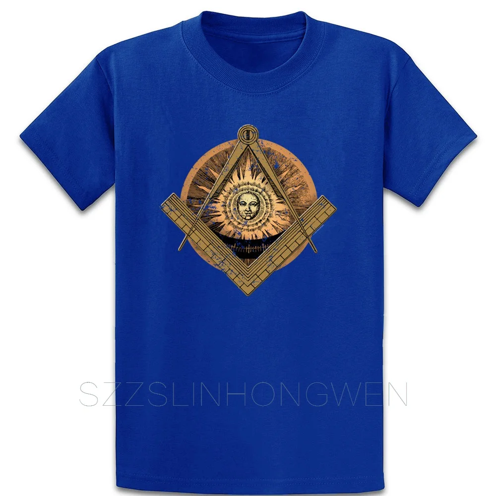 Футболка Freemason Masonic Beyond Master Golden Kawaii удобный вокруг шеи хлопковая рубашка на заказ
