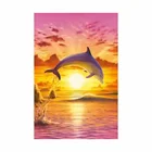 5D DIY Дельфин Животное алмазная живопись квадратные круглые стразы хобби ремесла мозаика подарки ручной работы вышивка крестиком украшение для дома