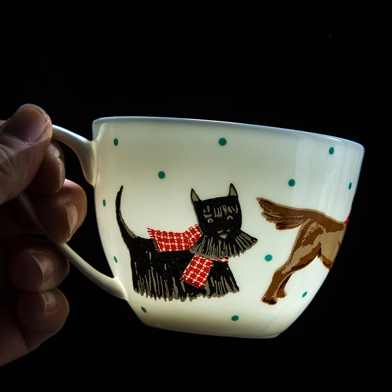 Горячая продажа фарфоровые керамические чайные чашки в английском стиле с