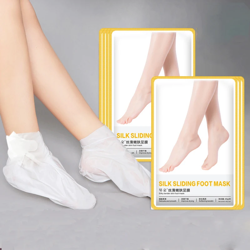 

Отшелушивающие маски для ног, носки для педикюра, отшелушивающая маска для ног, Осветляющая Маска для удаления омертвевшей кожи, маска для п...