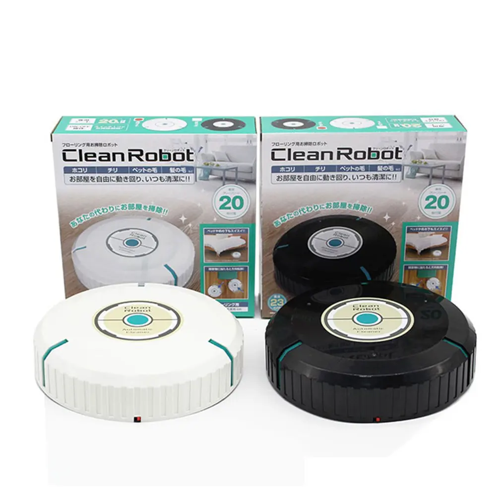 

Light Robot Vacuum Cleaner with Strong Suction and Automatic Cleaning Super Quiet Design Ultra-slim Body Touch Switch