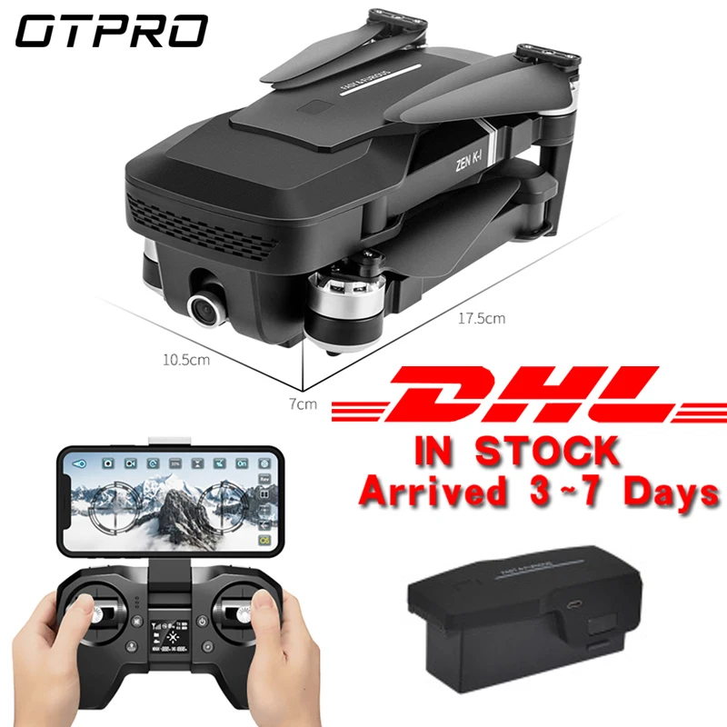 OTPRO мини складной 4K камера профессиональный Дрон GPS RC вертолет бесщеточный