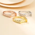 Кольцо пустое для 5x11 мм, прямоугольные Кабошоны, кольцо с золотым покрытием, серебро 925 пробы, циркон, регулируемое основание кольца SR0361