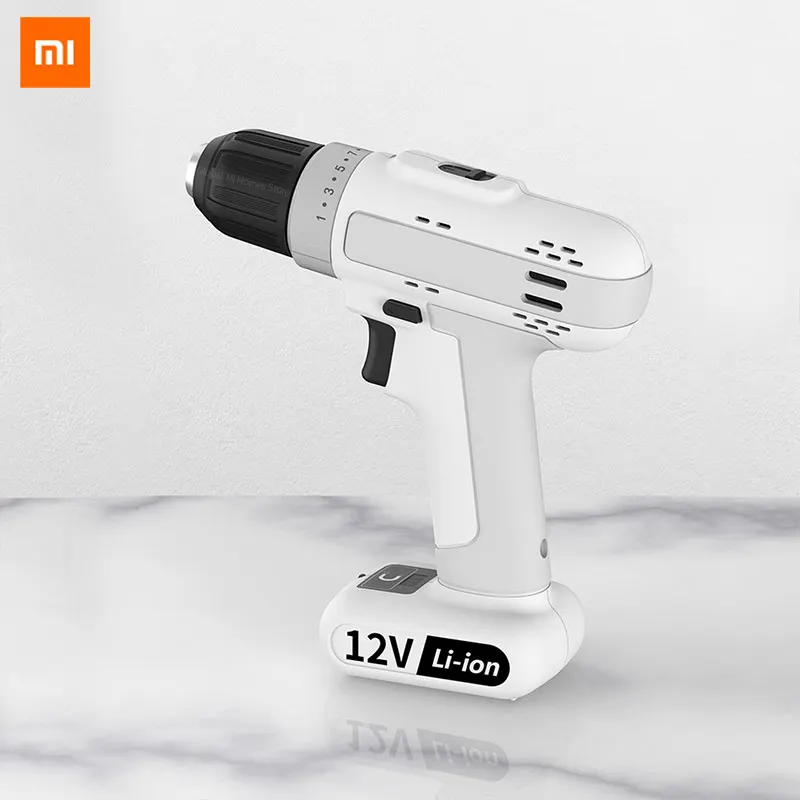 Xiaomi Mijia литиевые аккумуляторные буровые инструменты удобные умные многоцелевые 25нм с высоким крутящим моментом Портативные Магнитные 12 В