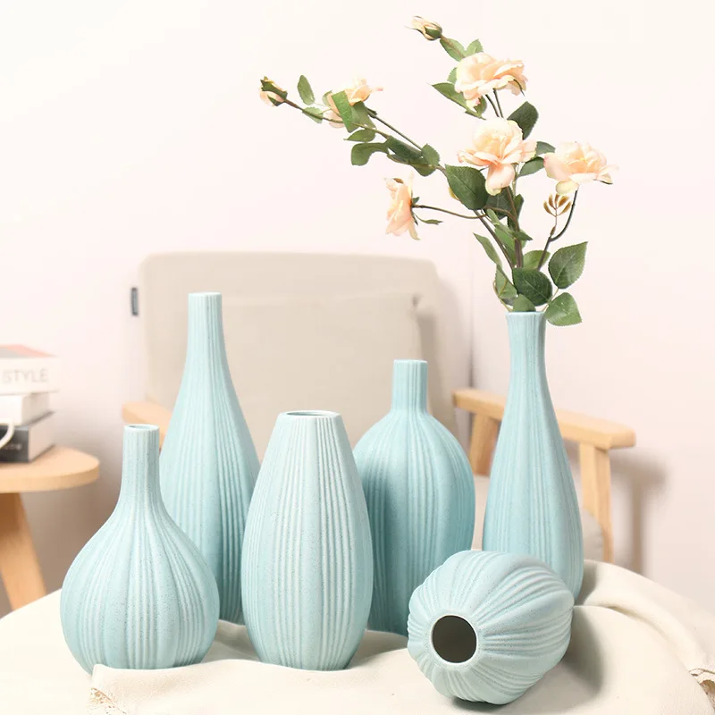 Простая большая ваза в европейском стиле для гостиной водная культура свежая