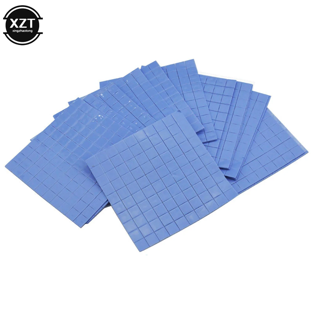 100 шт/лист проводящий штукатурка для радиатора смазочная паста клей компьютер PC