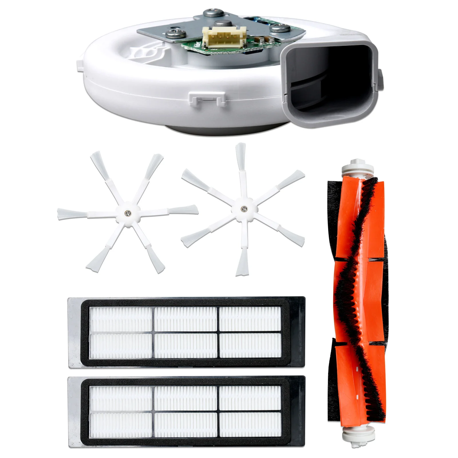 6 шт./компл. для Roborock S50 S51 S55 пылесос 2nd Gen Запчасти вентилятор двигатель боковая