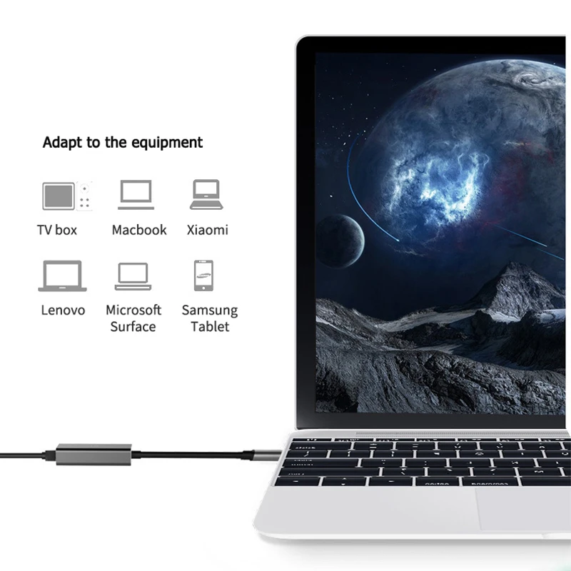 

USB-C to RJ45 Lan Adapter Gigabit 1000Mbps for MacBook Pro Samsung Galaxy Android PC Type C Network Card USBC Ethernet Converter