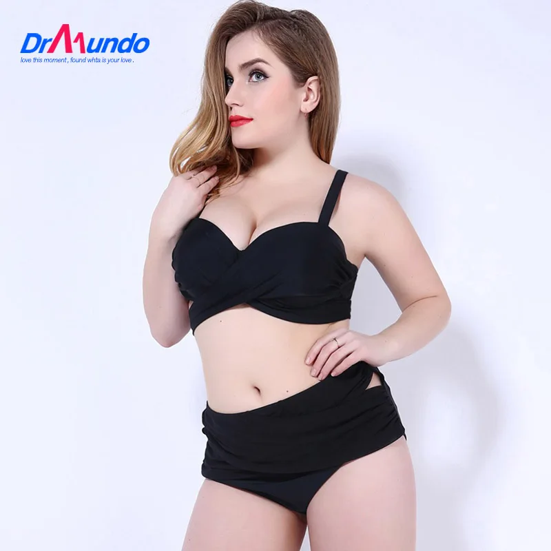 2020 Сексуальное Женское бикини с большим рядом пуш ап купальник большого размера