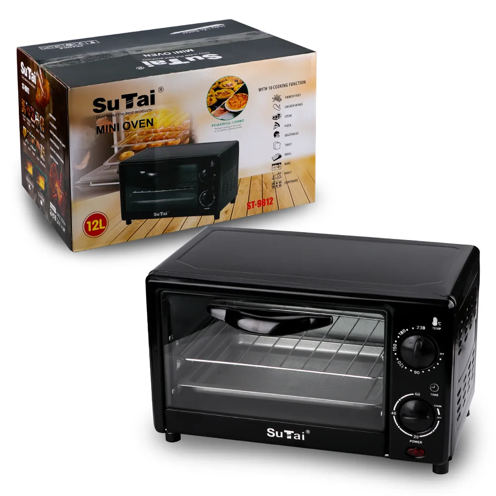 multifunctional small electric oven household baking kitchen appliance full automatic mini oven 12l free global shipping
