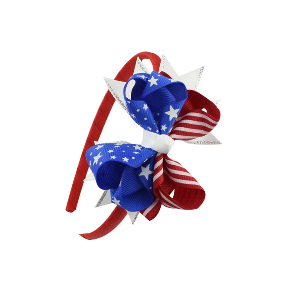 Prowow 4th Of July девушка повязки на голову для детей аксессуары волос фестиваль