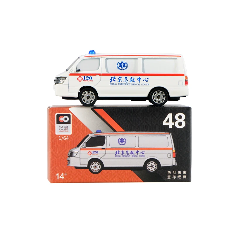 

Dongfeng Warrior Toy Car Model 1/64 Scale Police Car Alloy Simulation Aotu No. 77 Collection Decoration Kids & Fans Holiday Gift