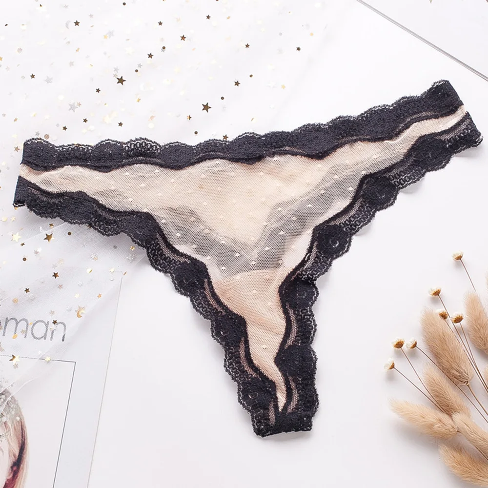 Новинка 5 цветов кружевные сетчатые хлопковые трусики женские сексуальные