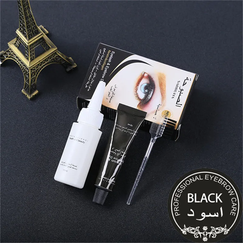 Быстрое оттенок 15 минут легко окрашивающий гель для бровей профессиональная