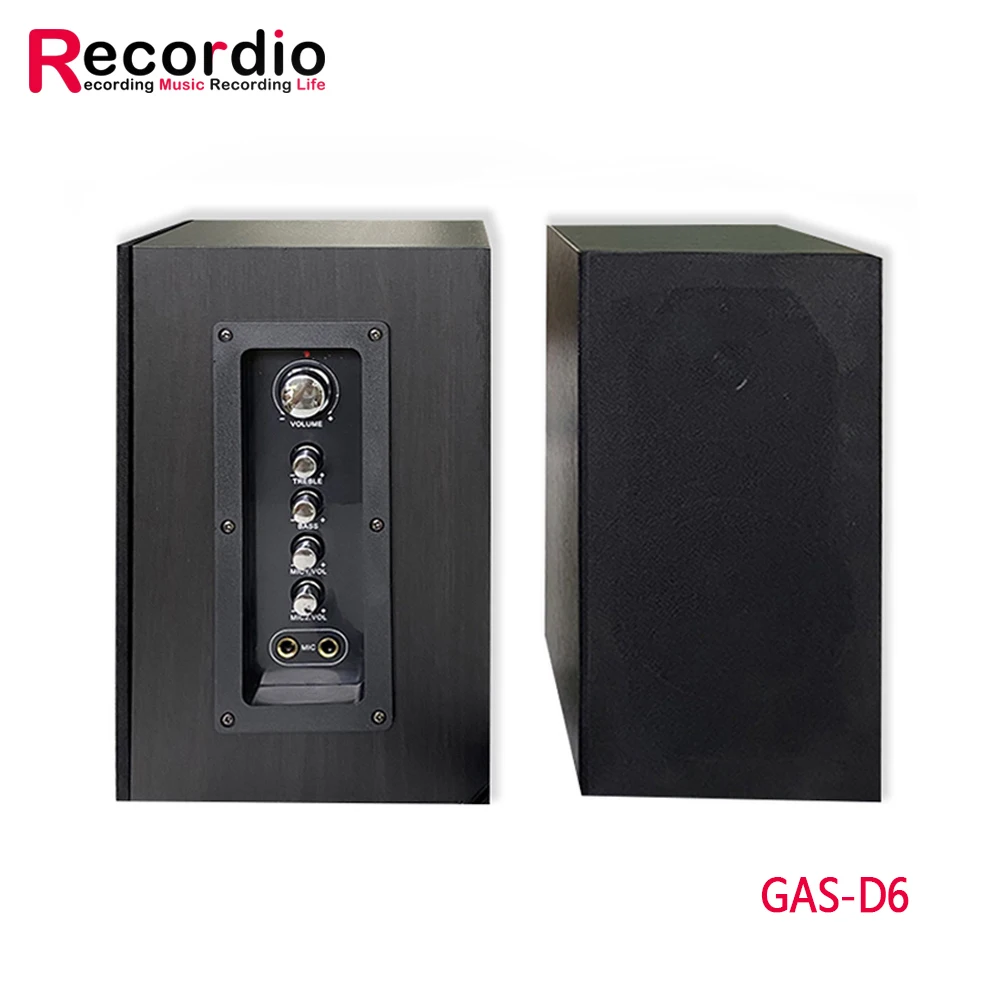GAS-D6 настенный 2 0 Активный деревянная книжная полка Динамик мультимедийная
