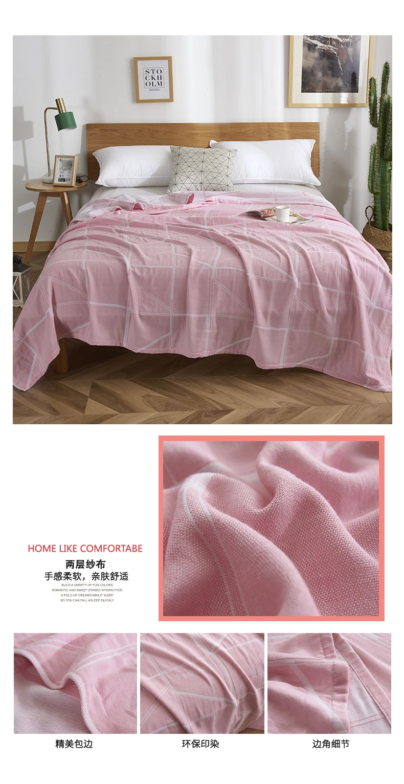 Новое одеяло из хлопка 150*200/200*230 см Покрывало Mantas Cobertor Aircondition покрывало одеяла Serape вязанное/полотенце одеяло