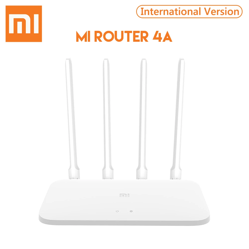 Оригинальный Xiaomi Mi WiFi маршрутизатор 4A двухдиапазонный 2 4 ГГц 5 AC гигабитная
