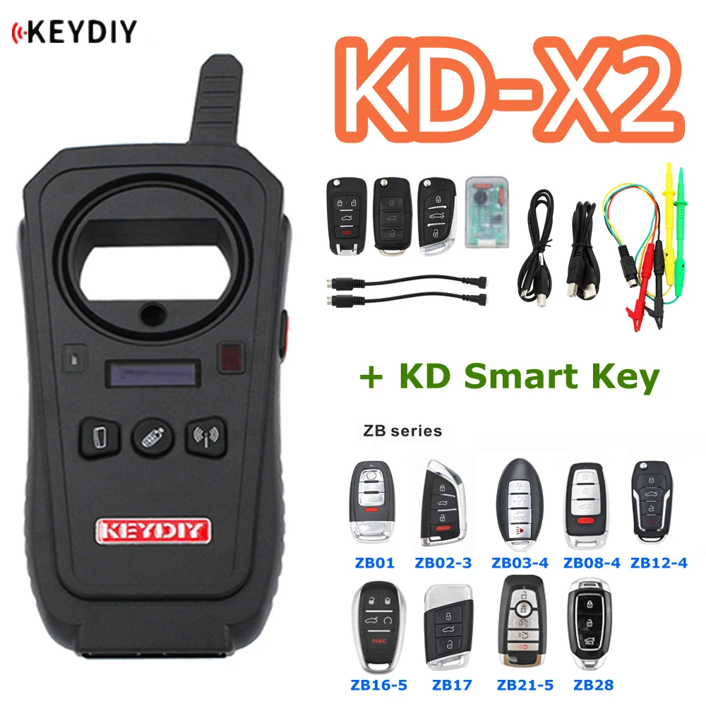 KEYDIY оригинальный KD X2 кнопочный пульт чайник разблокировщик ключ генератор 96Bit 48