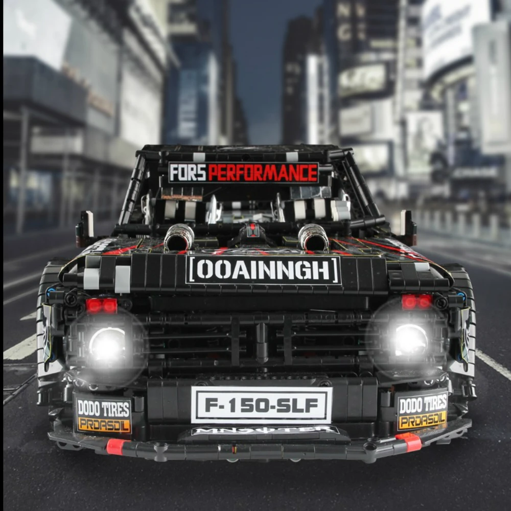 

Expert Creator High-tech City Ford Mustang SUV RSR Super Racing Car Building Blocks Bricks Moc Model Modular Kits Sets Gifts