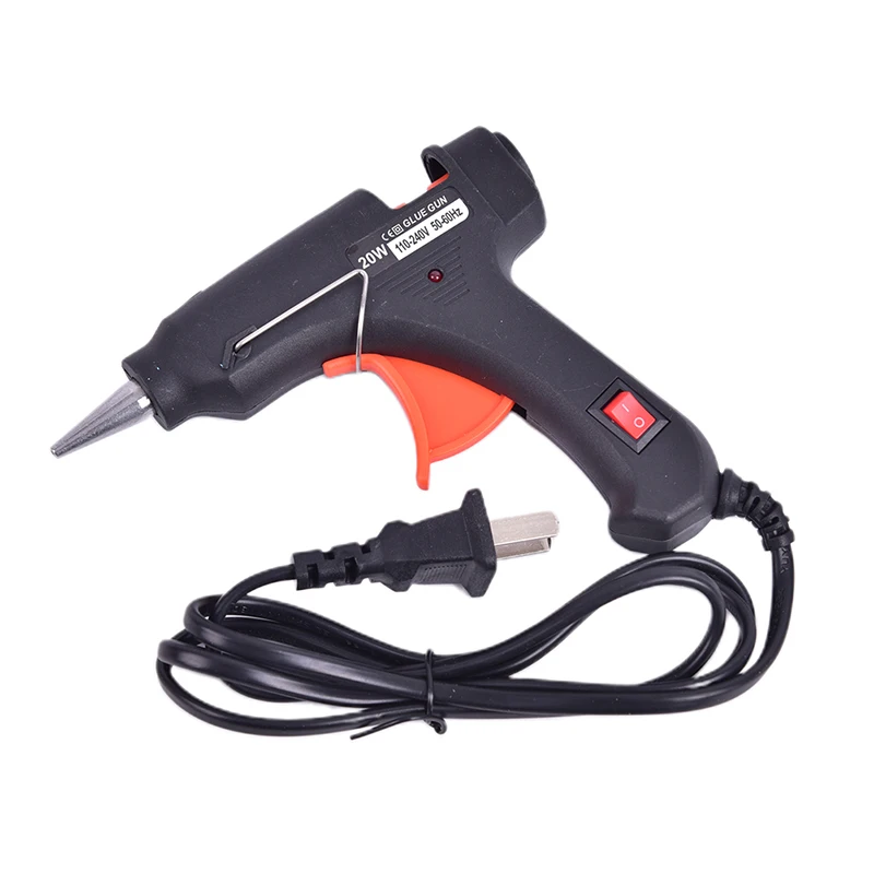 12V 20W Электрический термоплавкий клеевой пистолет DIY Art Craft инструмент для ремонта