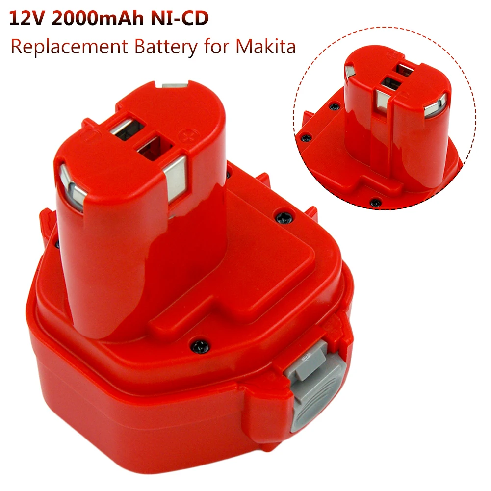 Сменный аккумулятор для Makita 12 в 2000 мАч Ni CD перезаряжаемые батареи