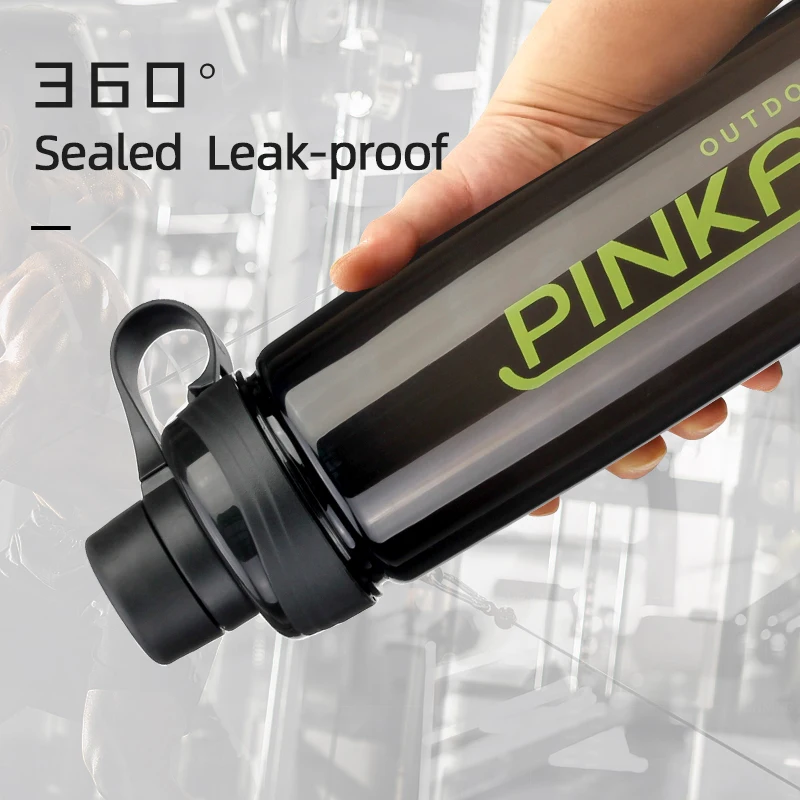 Новое поступление пластиковая бутылка Pinkah для спорта на открытом воздухе 860 мл