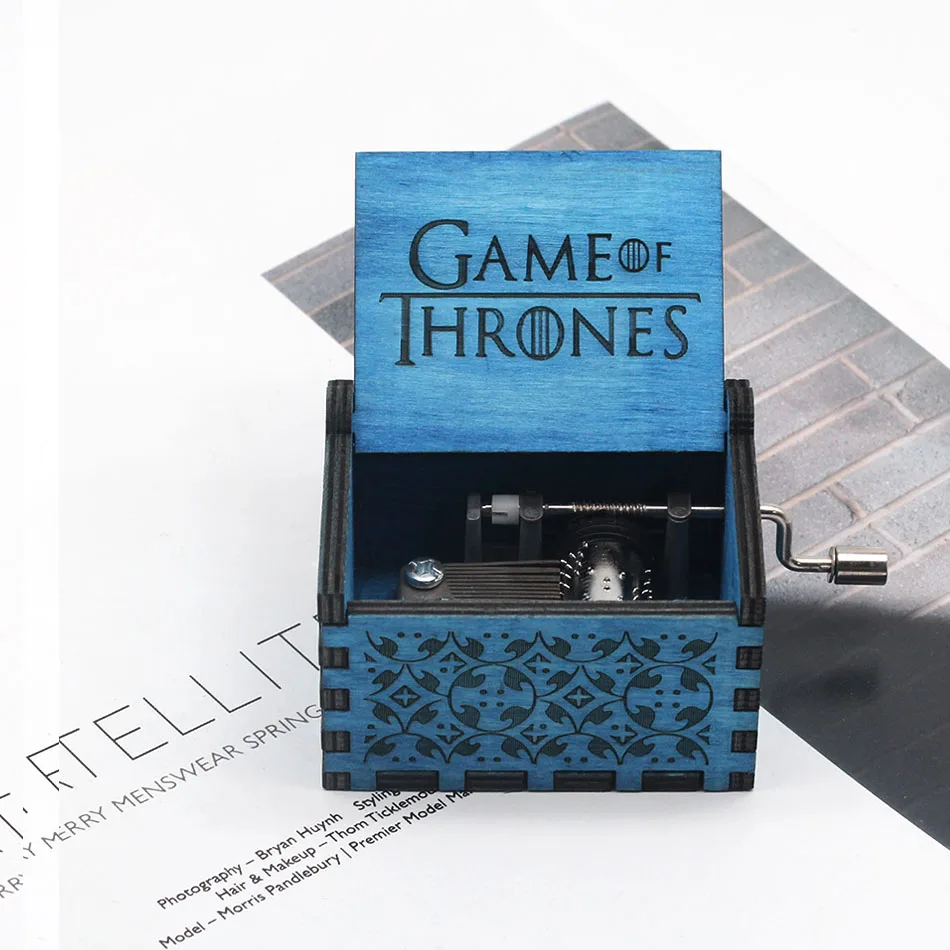 Game of Thrones Королева музыкальная шкатулка Игра престолов Звездные войны Крестный отец музыкальная шкатулка музыкальная тема подарок на день рождения - Цвет: Game of Thrones