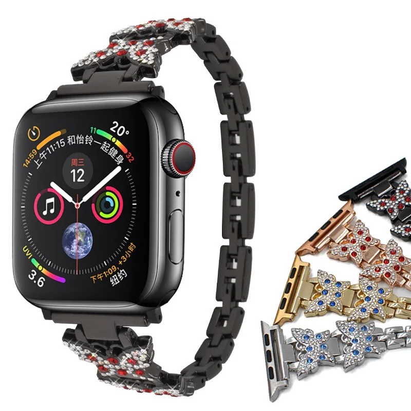 

ремешок для часов for apple watch band 5 4 3 bracelet for iwatch strap correa reloj 38mm 40mm 42mm 44mm cinturino Woman's wrist