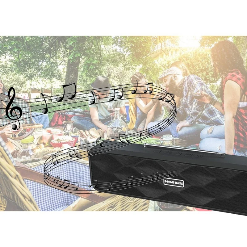 Колонка Booms Bass L13 усилитель музыкального плеера громкий динамик звуковая панель