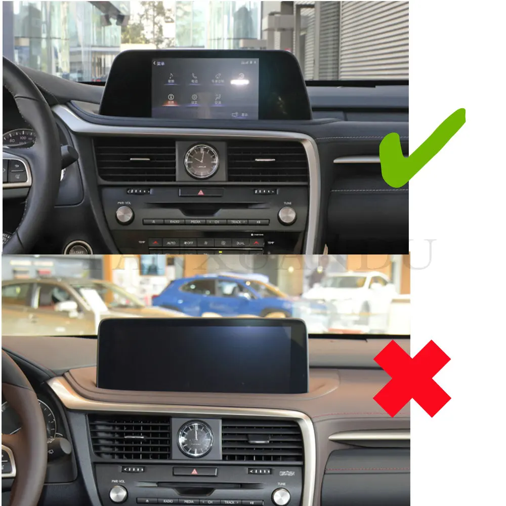 8in подходит для LEXUS RX 2020 2022 RX350 RX450 Защитная пленка сенсорного экрана с