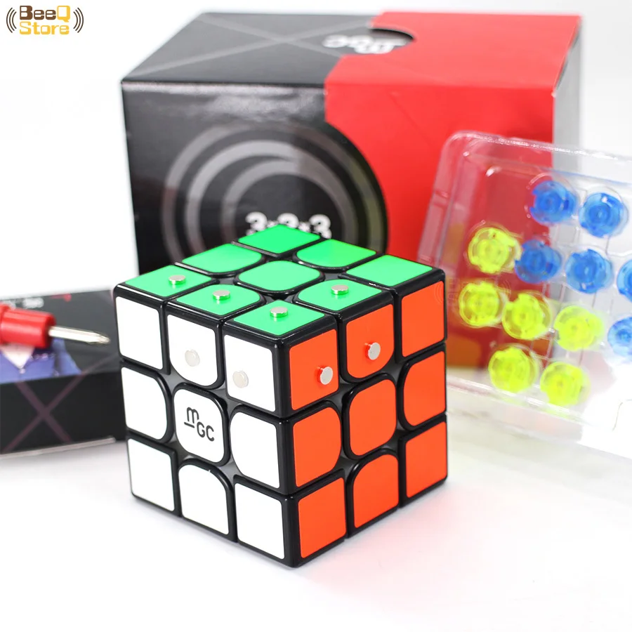 Магнитный нео куб 3x3x3 Mgc v2магический скоростной 3x3 Yongjun Головоломка Куб Magico от