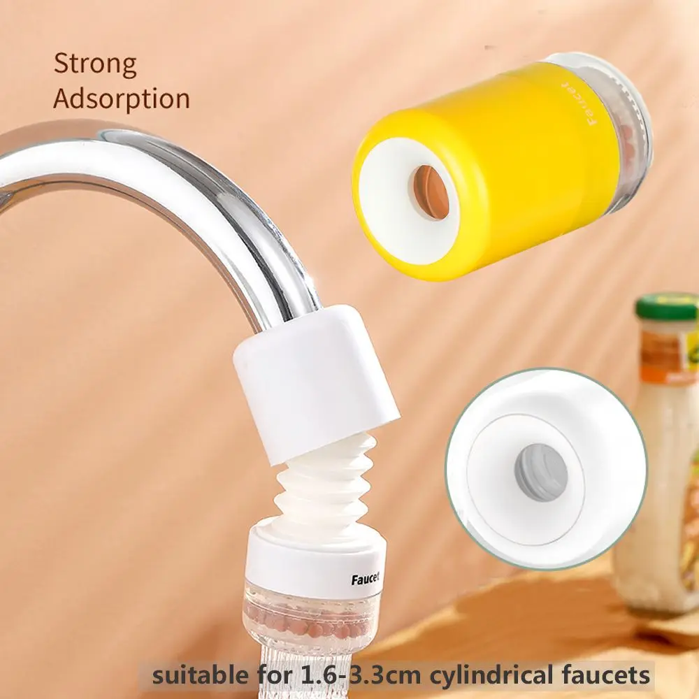 

1pc Extendable Faucet Filter 360 rotating Adjustable Kitchen Shower Tap Diffuser Splash Proof Water Saving Nozzle Household Tool