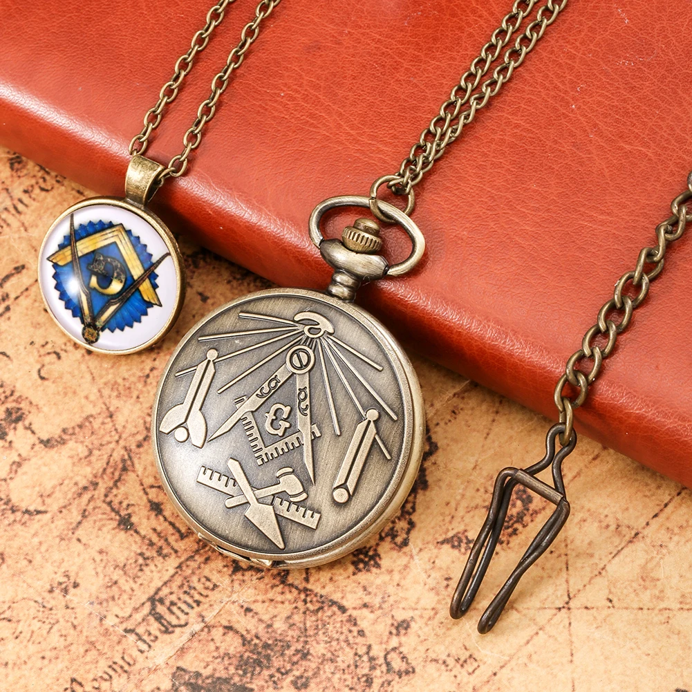 Exquisite Quartz Pocket Watch Necklace Pendant Fashion High Grade Gifts Sets with Gift Box for Friend Family