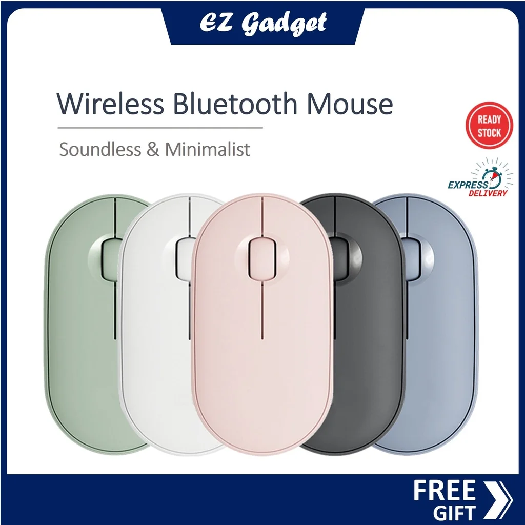 

[Гарантия] Беспроводная Bluetooth-мышь Pebble, довольно Бесшумная Минималистичная мышь с высокой точностью оптического отслеживания