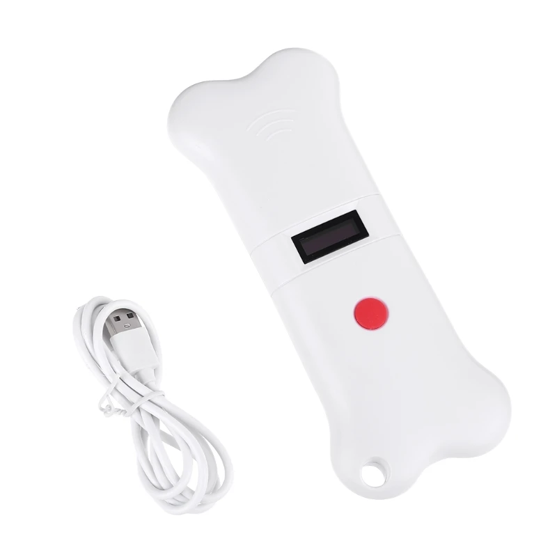 

134.2khz Pet Id Scanner Portable Rfid Reader Supports for Iso 11784/11785 FDX-B and Id64 Rfid White