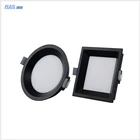 Светодиодный встраиваемый кухонный светильник для ванной комнаты AC85-265V 5 Вт 9 Вт 12 Вт 16 Вт 22 Вт круглыйквадратный светодиодный потолочный светильник офисный светильник Домашний Светильник