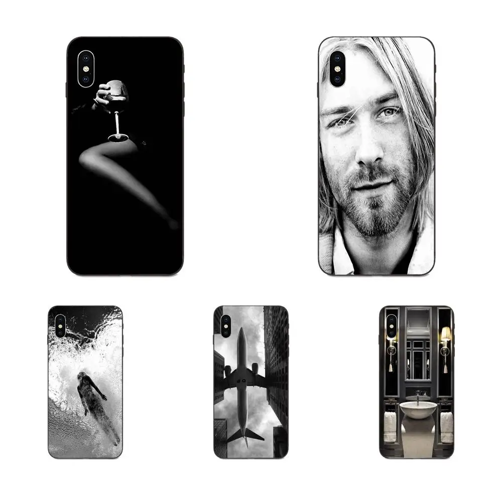 Собственное изображение черного или белого цвета для Galaxy A3 A5 A6 A6s A7 A8 A9 A10 A20E A30 A40 A50