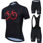 2021 летняя велосипедная одежда, удобный костюм для гоночного велосипеда, Быстросохнущий комплект из Джерси для горного велосипеда, одежда для велоспорта