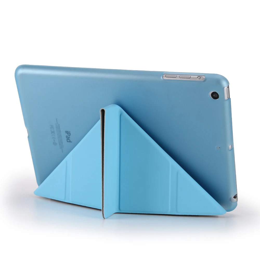 GOLP Чехол для iPad Air 2, PU кожаный чехол-подставка с откидной передней крышкой из мягкого ТПУ Смарт-Чехол для iPad Air 2