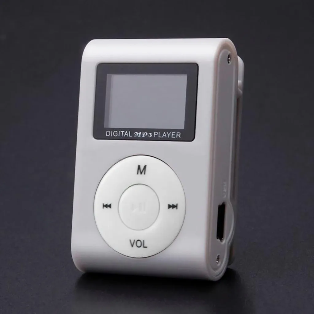 Мини Usb MP3-плеер с зажимом, ЖК-экран, поддерживает 32 Гб, Micro Sd, Tf карта, 3,5 мм, стерео разъем, уличный музыкальный плеер