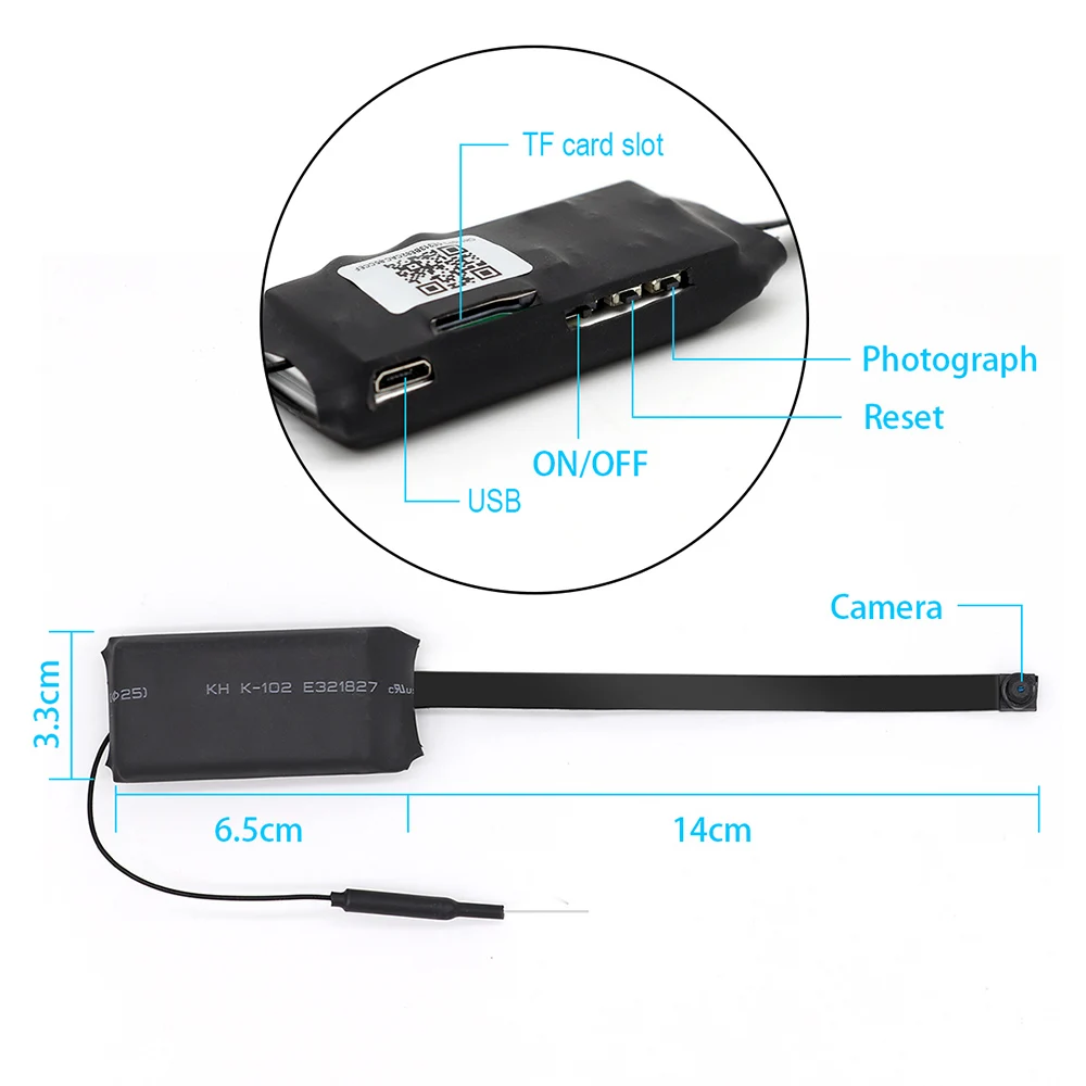 Z9S Мини Full HD 1080P беспроводная WIFI ip камера DIY портативный модуль безопасности DV DVR