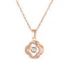 Модное женское ожерелье-чокер из циркона, золотистого или розового золота