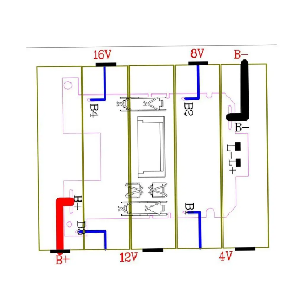 

18V Lithium Battery Protection Board Is Suitable for Makita BL1830\1850\1860 Charging Protection Board