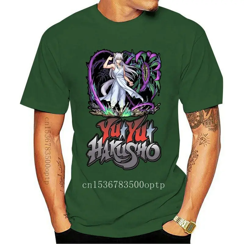 

Дизайнерская мужская приталенная футболка, Размеры S M L XL 2XL Yu Hakusho #2