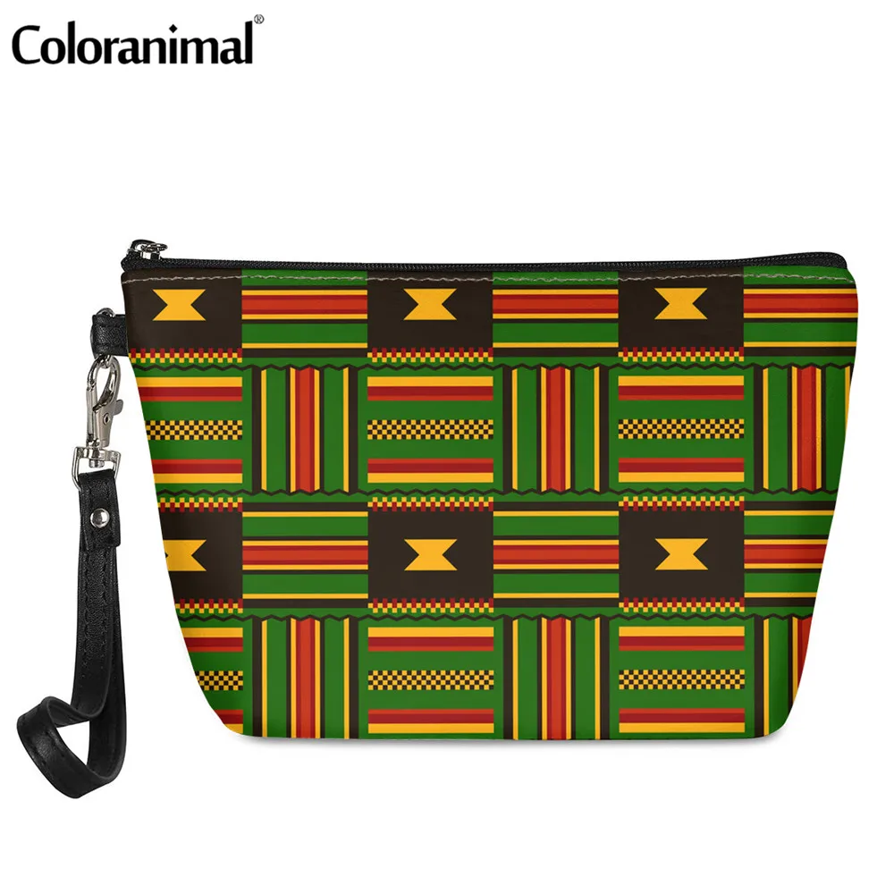 Coloranimal Африканский узор Кенте с геометрическим принтом Женский чехол для
