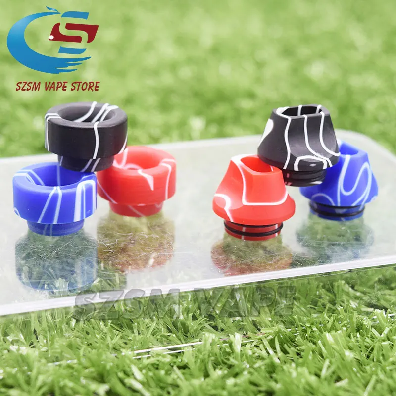 Полимерный дрип тип 810 мундштук для вейпа атомайзера с резьбой подходит дизайна