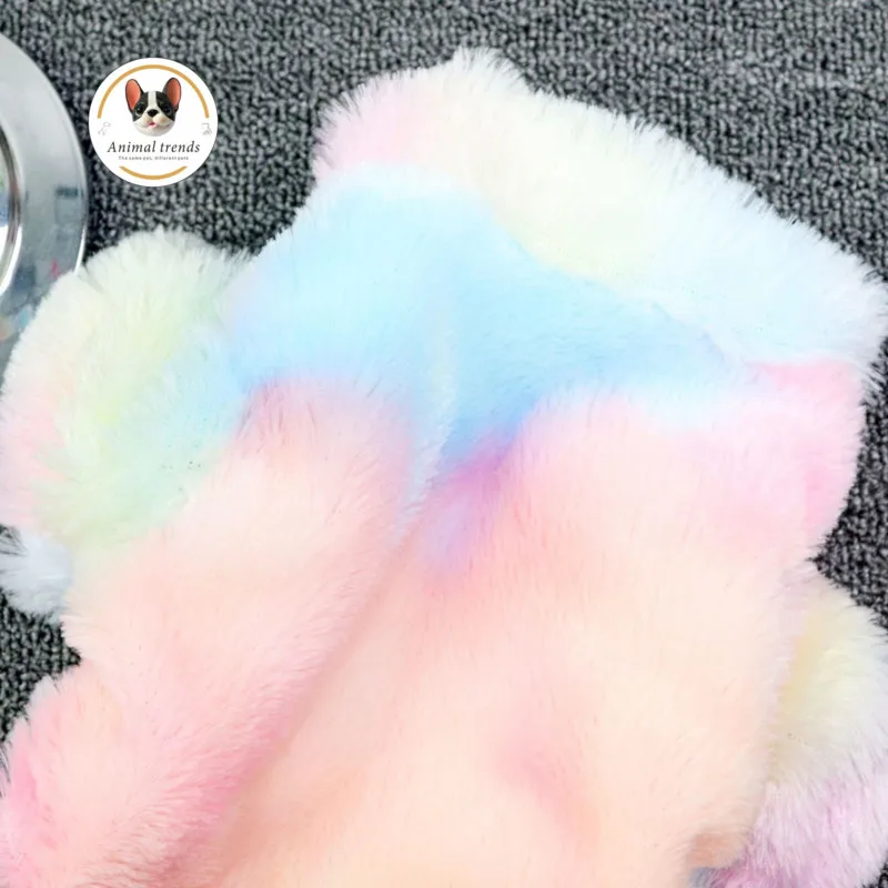 

Pet Dog Autumn And Winter New Fashion Brand Fur Chihuahua Autumn Winter Puppy Clothing Bear Teddy Leopard Hoodies Coat Jumpsuit