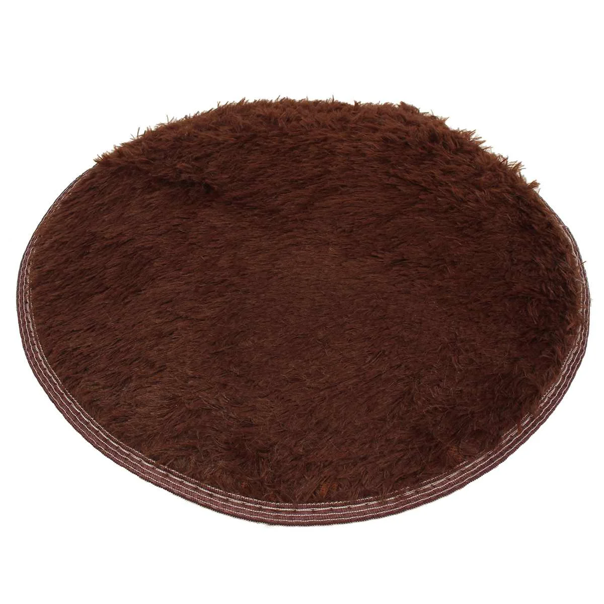 

Round Soft Faux Sheepskin Fur Area Rugs for Bedroom Living Room Floor Shaggy Plush Carpet Fluffy Floor Mat 40CM